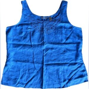 Liz Claiborne Blue Tank